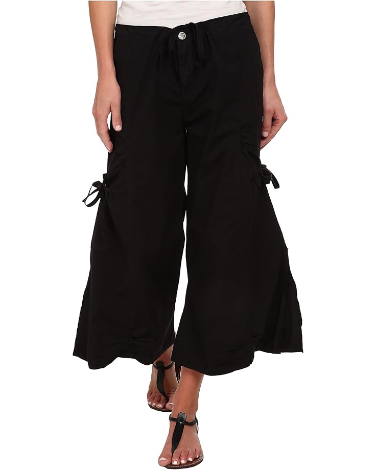 XCVI BLACK Pull On Cotton Cargo Pant