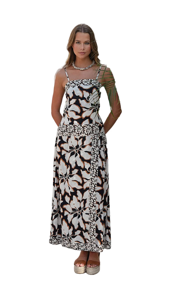 Liora Tropical Whisper Maxi Dress – Coral Cove NJ
